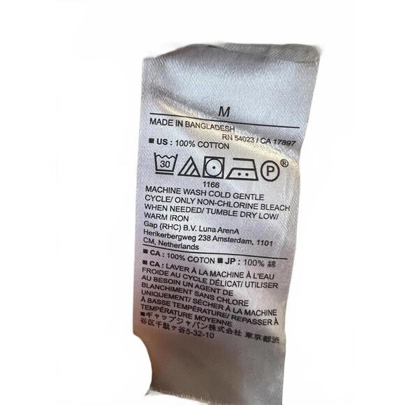 Banana Republic Cream Cotton Open Knit 3/4 Sleeve Sweater Cotton Medium - Picture 3 of 8